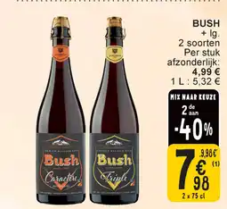 Cora Bush aanbieding