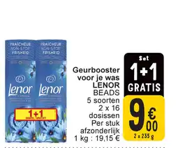 Cora Lenor beads geurbooster voor je was aanbieding