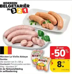 Carrefour Market Worsten la vieille abbaye samba aanbieding