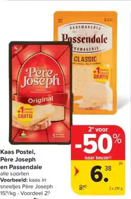 Carrefour Market Kaas postel père joseph en passendale aanbieding