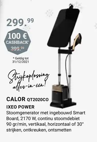 Calor QT2020CO Ixeo Power