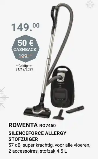 Rowenta Silenceforce Allergy Stofzuiger