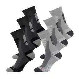 Decathlon Xtreme Wandelsokken 6-pack Multi Grey aanbieding