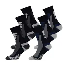 Decathlon Xtreme Wandelsokken 6-pack Multi Blue aanbieding