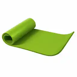 Decathlon Yogamat Deluxe 190 x 60 x 1,5 cm - Yoga mat - Lime Groen aanbieding