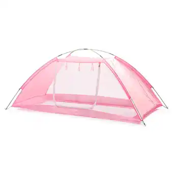 Decathlon Deconet TENDA Klamboetent-100x200cm-1pers-Roze aanbieding