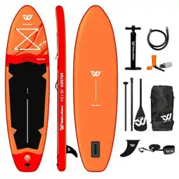 Decathlon Paddle gonflable wow enfant kidster 9.0 aanbieding