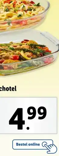 Lidl Glazen ovenschotel aanbieding