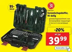Lidl Gereedschapskoffer, 95-delig aanbieding
