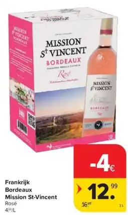 Carrefour Market Frankrijk Bordeaux Mission St Vincent aanbieding