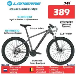 iTEK Lapierre Mountainbike Edge aanbieding