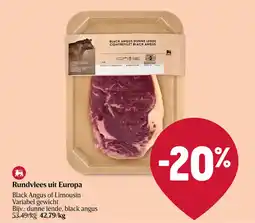 Delhaize Rundvlees uit Europa aanbieding