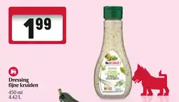 Delhaize Dressing fijne kruiden aanbieding