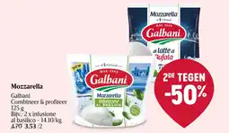 Delhaize Mozzarella aanbieding