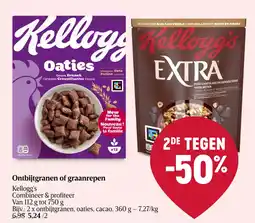 Delhaize Ontbijtgranen of graanrepen aanbieding