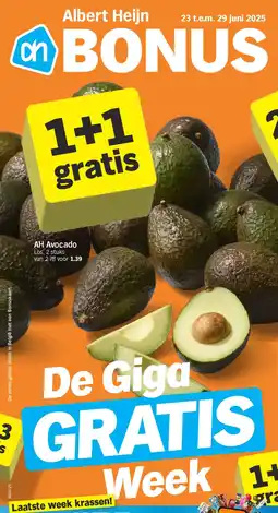 Albert Heijn AH Avocado aanbieding