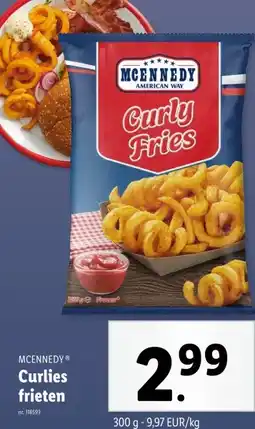 Lidl Curlies frieten aanbieding