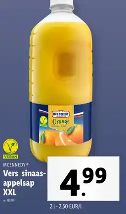 Lidl Vers sinaas- appelsap XXL aanbieding