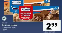 Lidl Ice cream cookies aanbieding