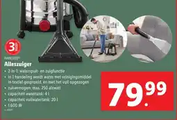 Lidl Alleszuiger aanbieding