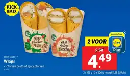 Lidl Wraps aanbieding