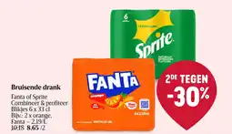 Delhaize Bruisende drank aanbieding