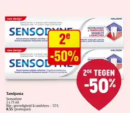 Delhaize Tandpasta aanbieding