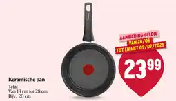 Delhaize Keramische pan aanbieding