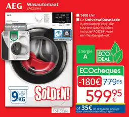 Eldi AEG Wasautomaat LR63U944 aanbieding
