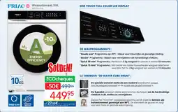 Eldi Friac Wasautomaat XXL WA1001A14 aanbieding