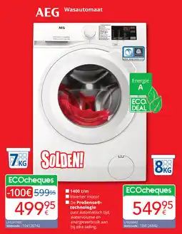 Eldi AEG Wasautomaat aanbieding