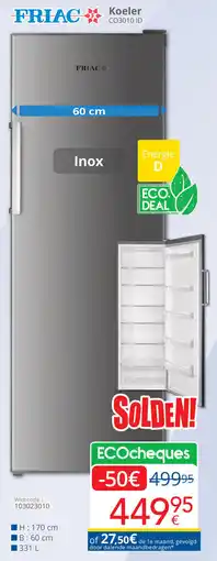Eldi Friac Koeler CO3010 ID aanbieding
