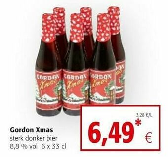 Colruyt Gordon xmas sterk donker bier aanbieding