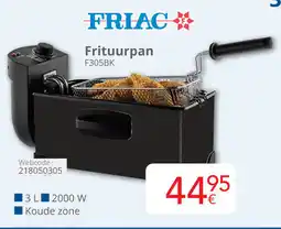 Eldi Friac Frituurpan F305BK aanbieding