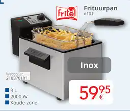 Eldi Fritel Frituurpan A101 aanbieding
