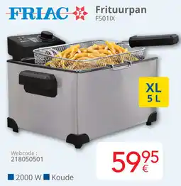 Eldi Friac Frituurpan F501IX aanbieding