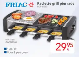 Eldi Friac Raclette grill pierrade RCP-8550 aanbieding