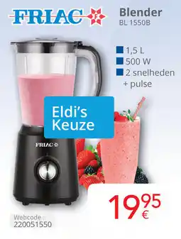 Eldi Friac Blender BL 1550B aanbieding