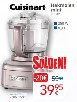 Eldi Hakmolen mini ECH4P aanbieding
