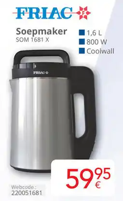 Eldi Friac Soepmaker SOM 1681 X aanbieding
