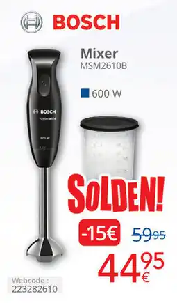 Eldi Bosch Mixer MSM2610B aanbieding