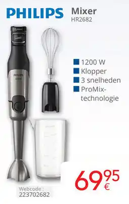 Eldi Philips Mixer HR2682 aanbieding
