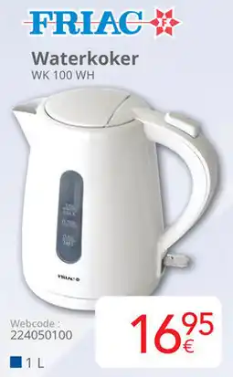 Eldi Friac Waterkoker WK 100 WH aanbieding