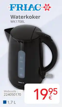 Eldi Friac Waterkoker WK170BL aanbieding