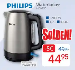 Eldi Philips Waterkoker HD9350 aanbieding