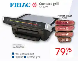 Eldi Friac Contact grill GR-2000 aanbieding