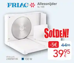 Eldi Friac Allessnijder SL-100 aanbieding