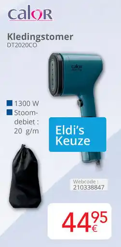 Eldi Calor Kledingstomer DT2020CO aanbieding