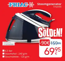 Eldi Friac Stoomgenerator STG6500 aanbieding