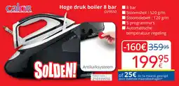 Eldi Calor Hoge druk boiler GV9550 aanbieding